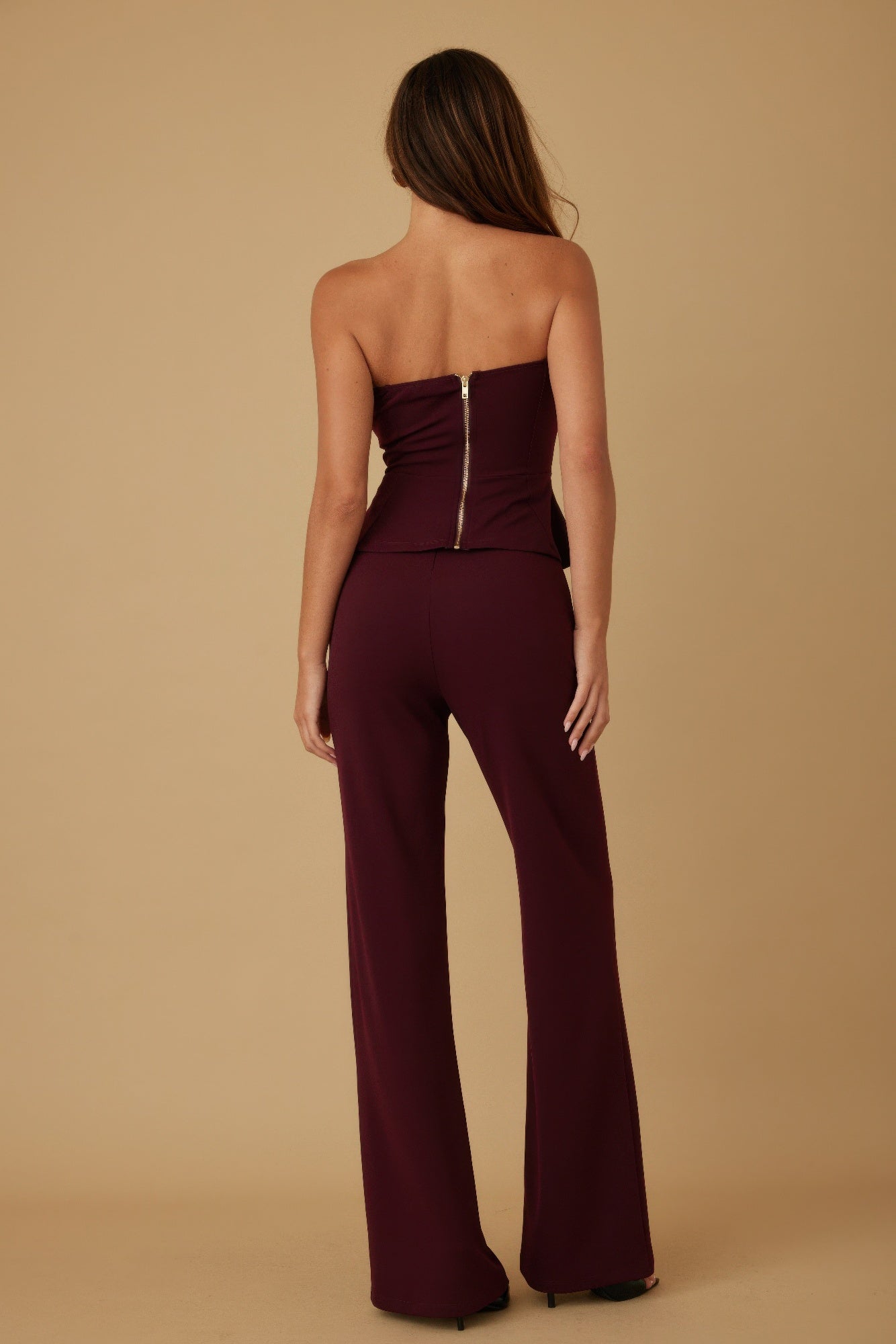 Scrunched Golden Stone Strapless Sets