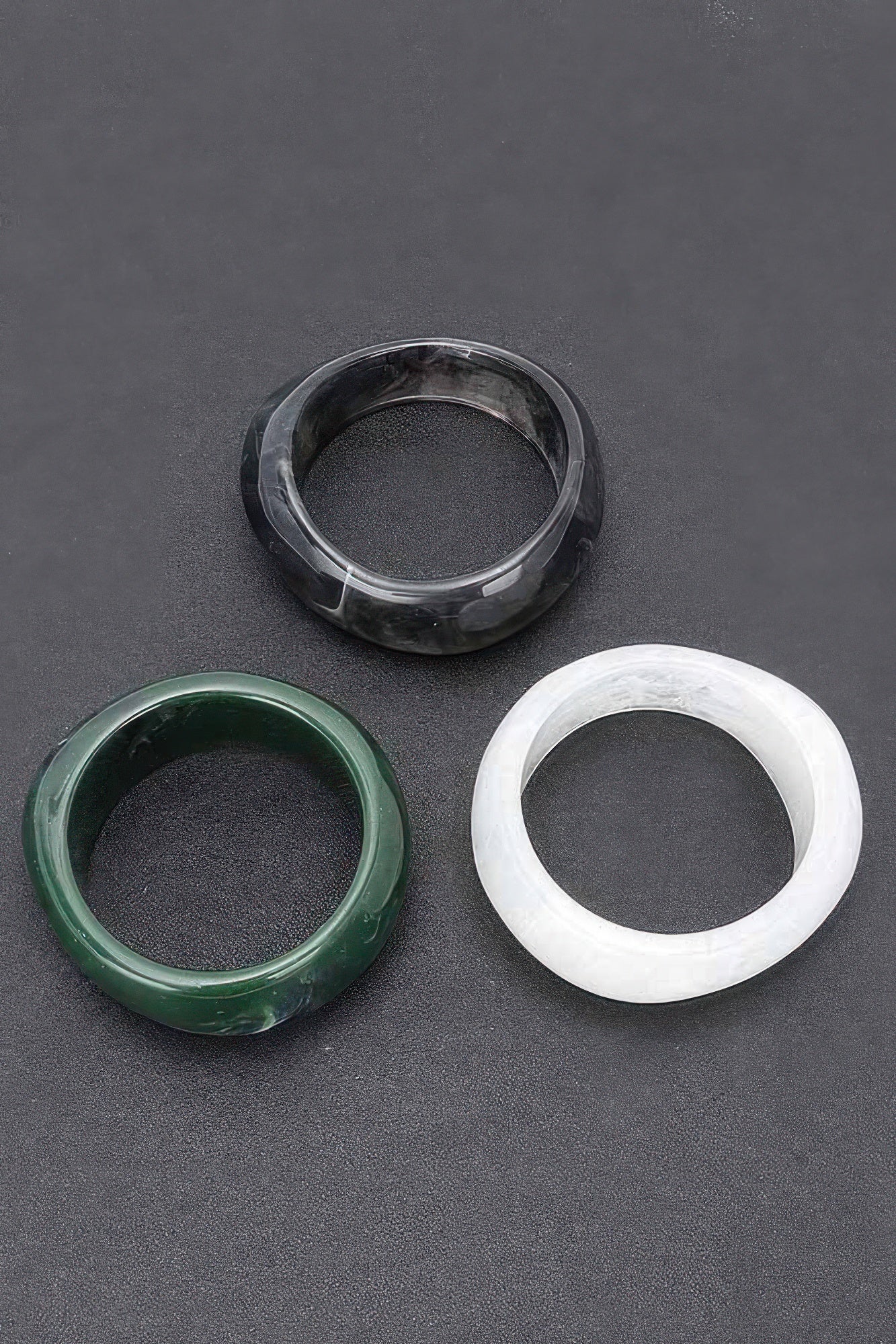 Multi Resin Bangle Bracelet
