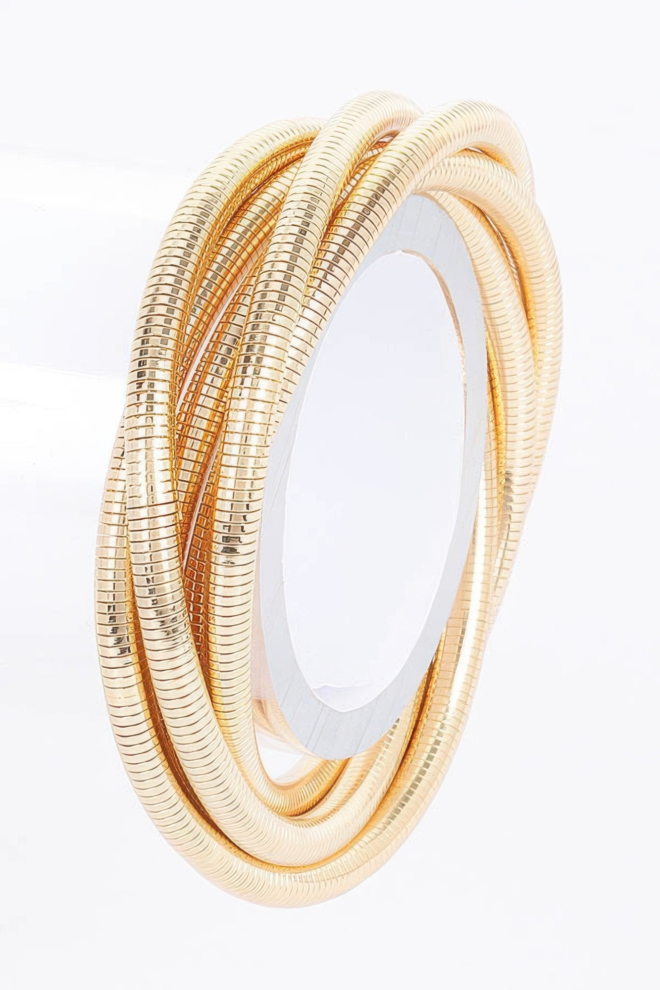 Multi Metal Spring Bracelet