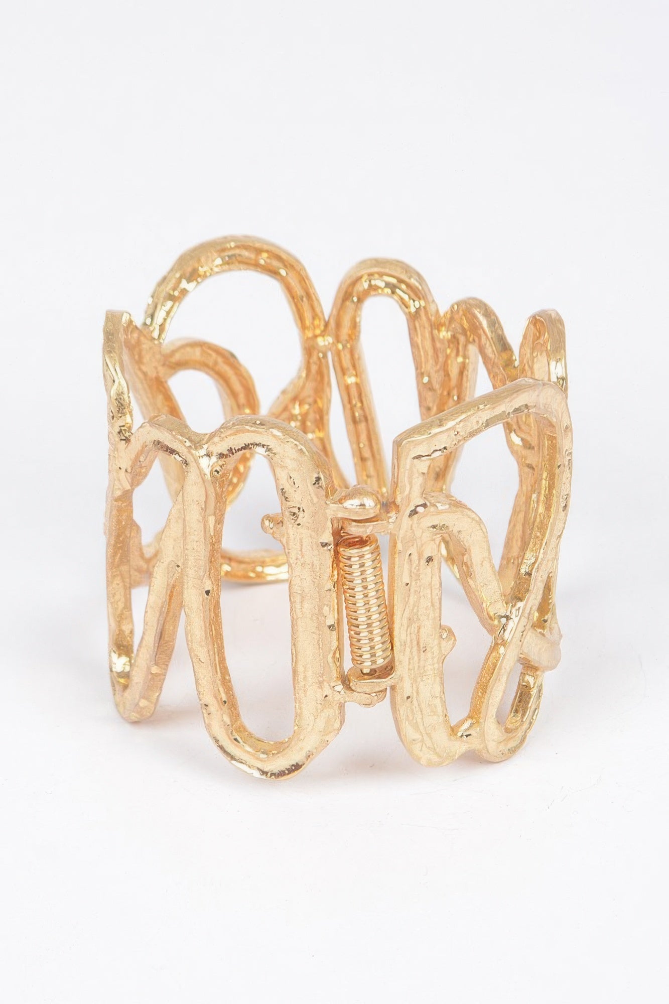 Cast Metal Spring Hinge Cuff
