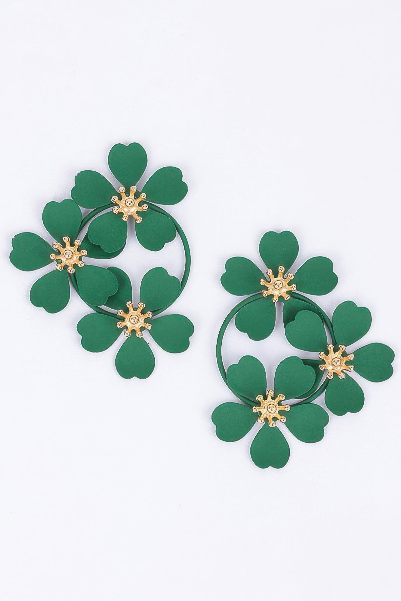 Metal Color Painted Earring