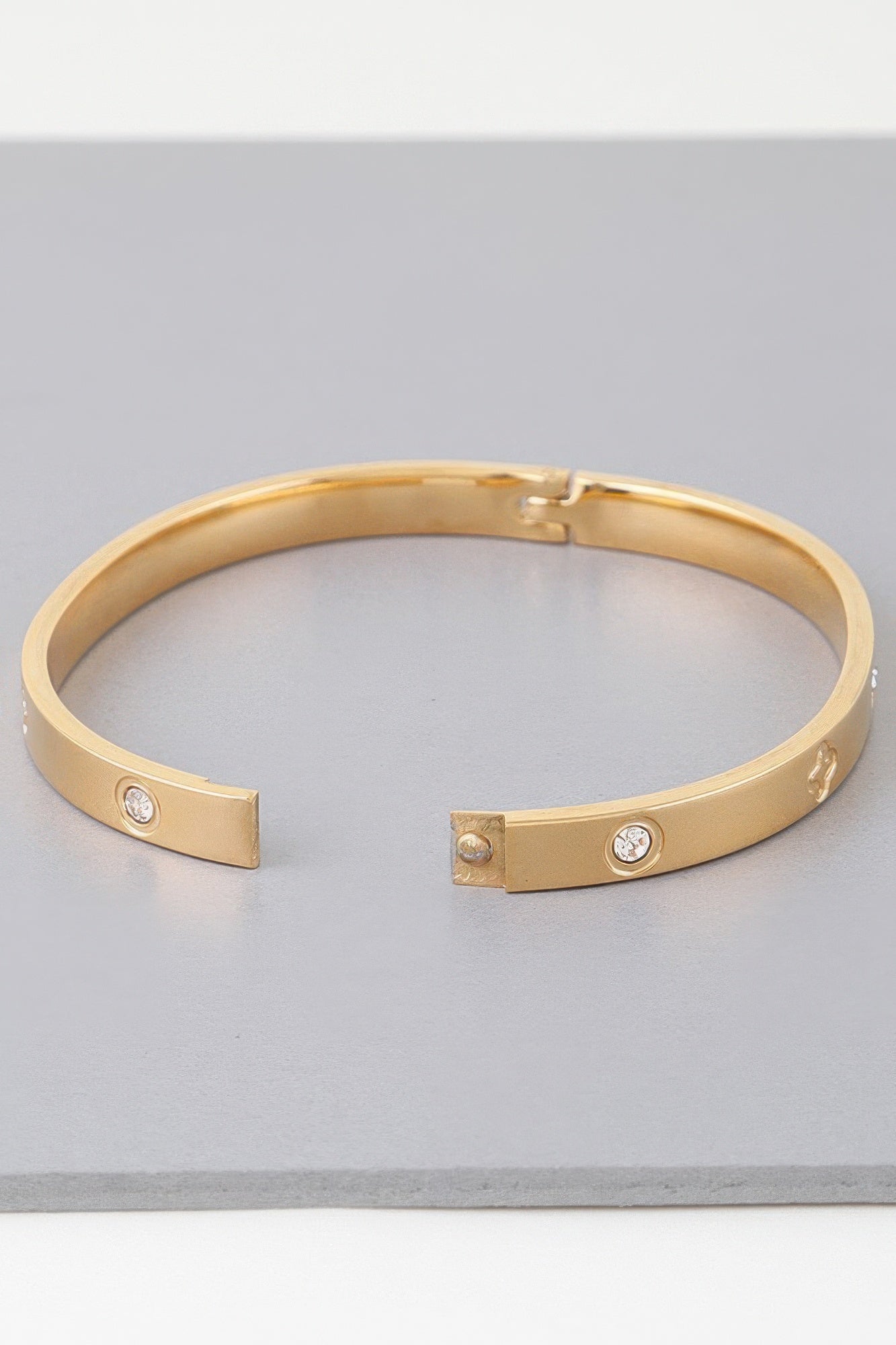 Bejeweled Clover Bracelet