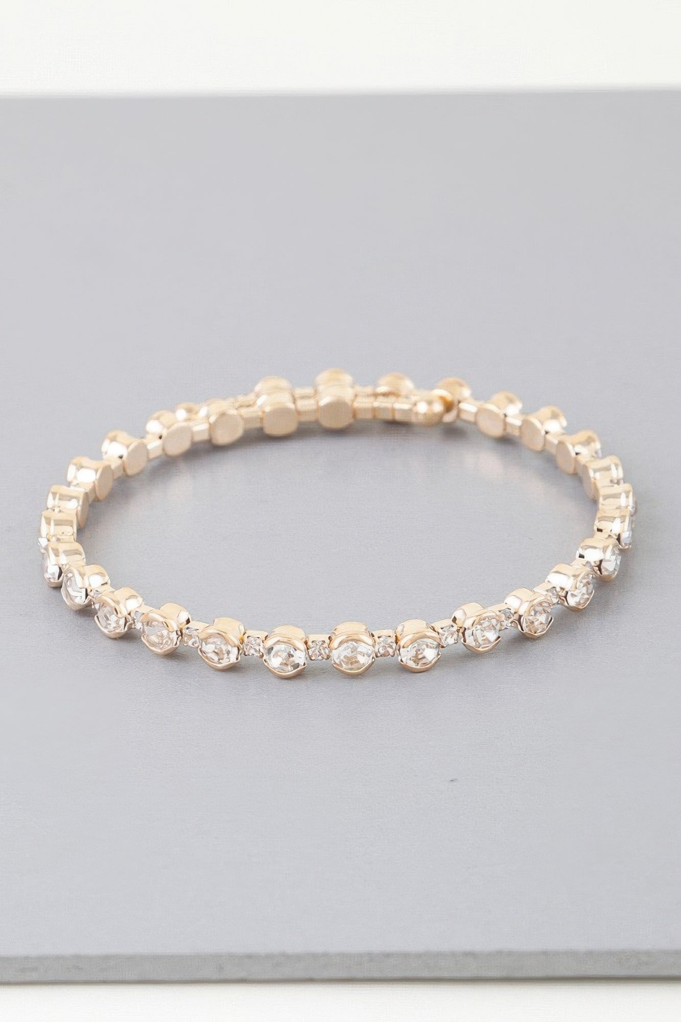 Warp Around Jeweled Bracelet