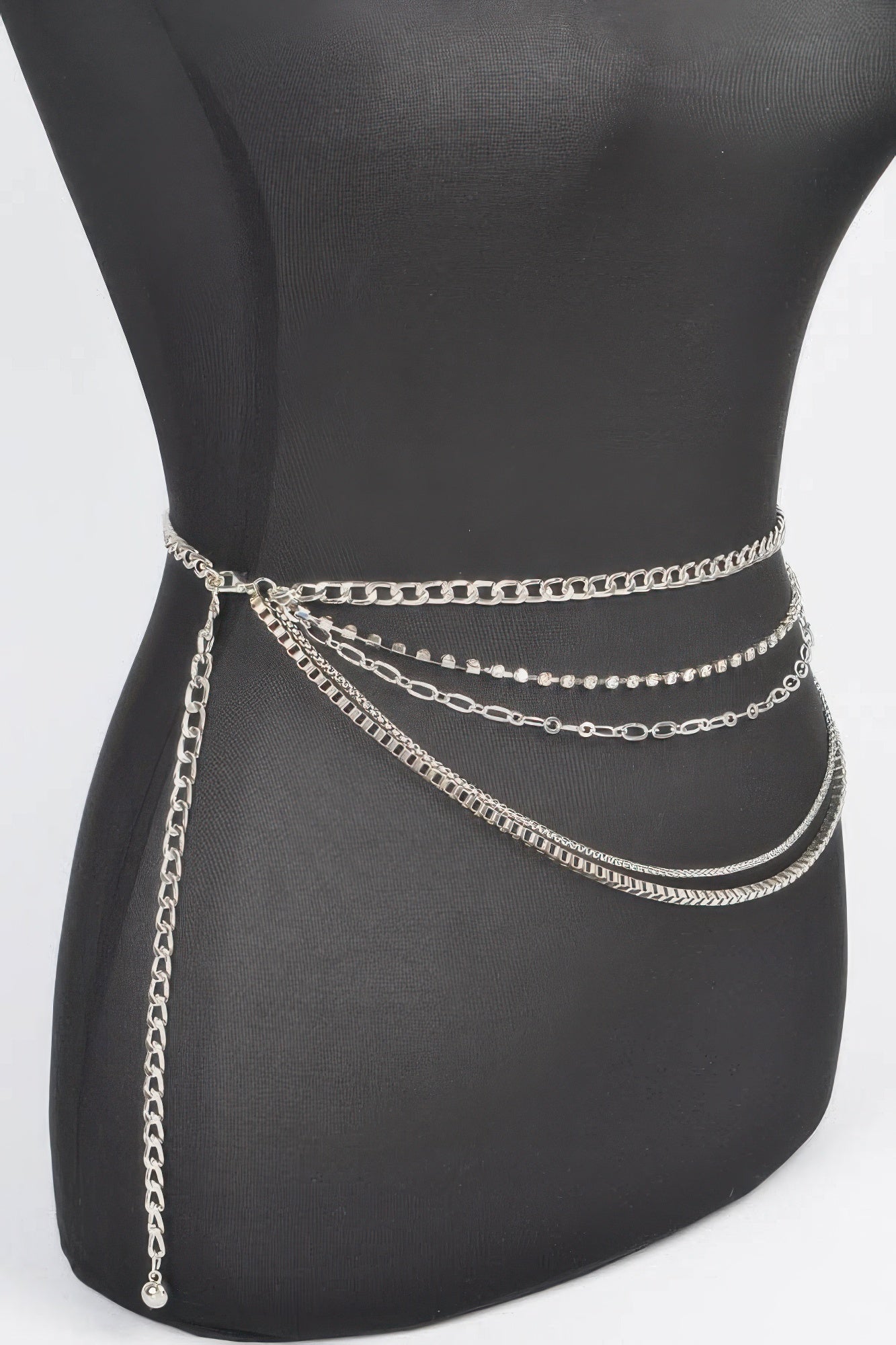 Multi Layered Metal Chain Belt