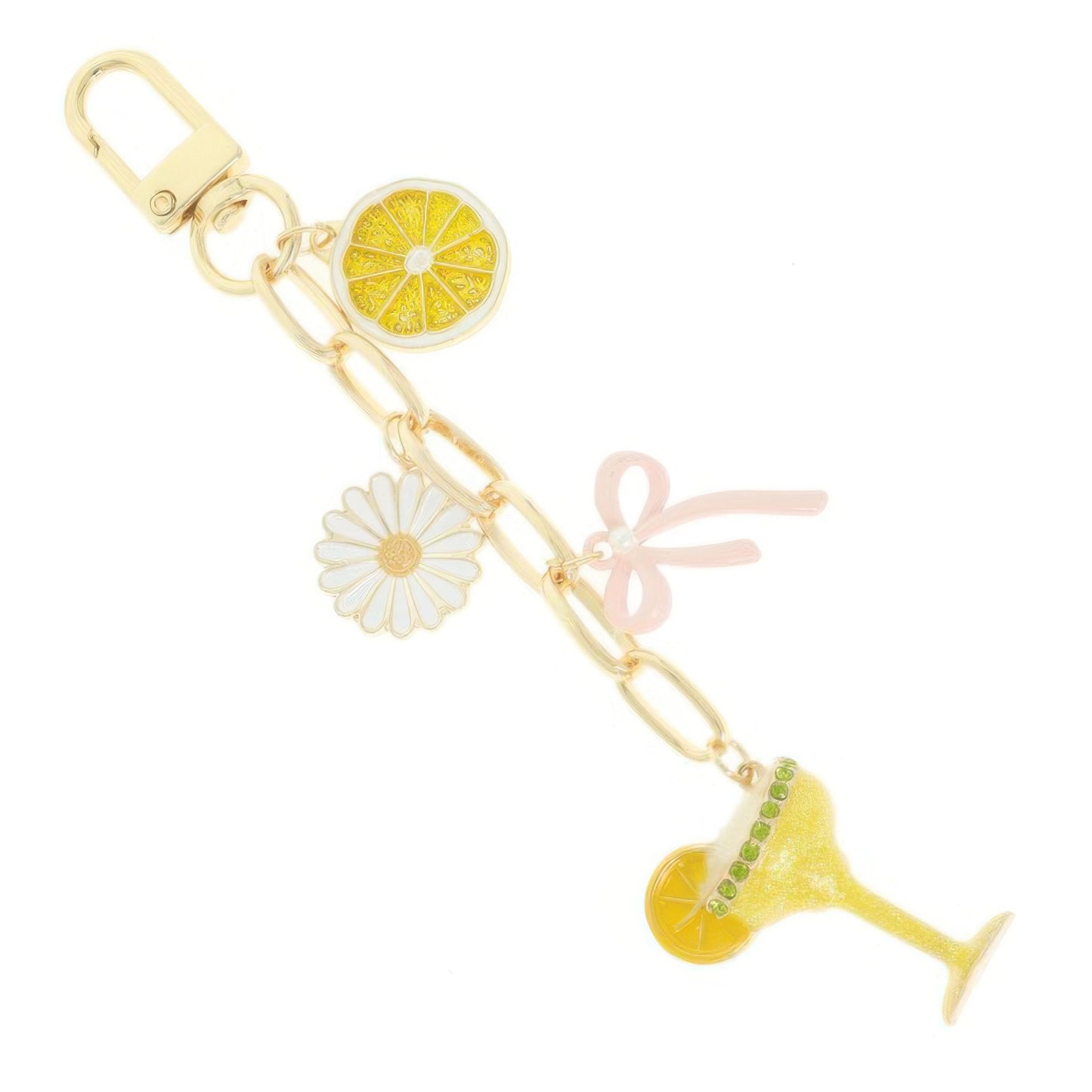 Party Theme Bag Charm Keychain