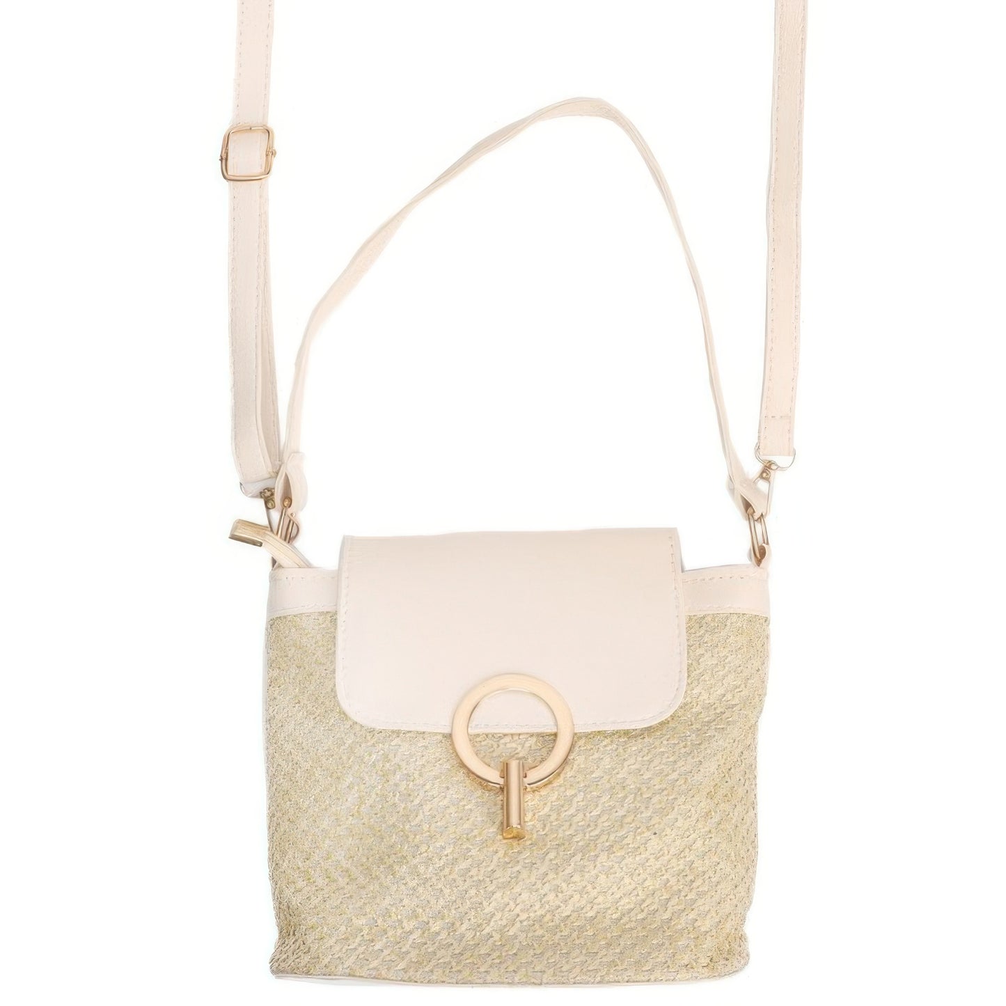 Straw Woven Crossbody Bag