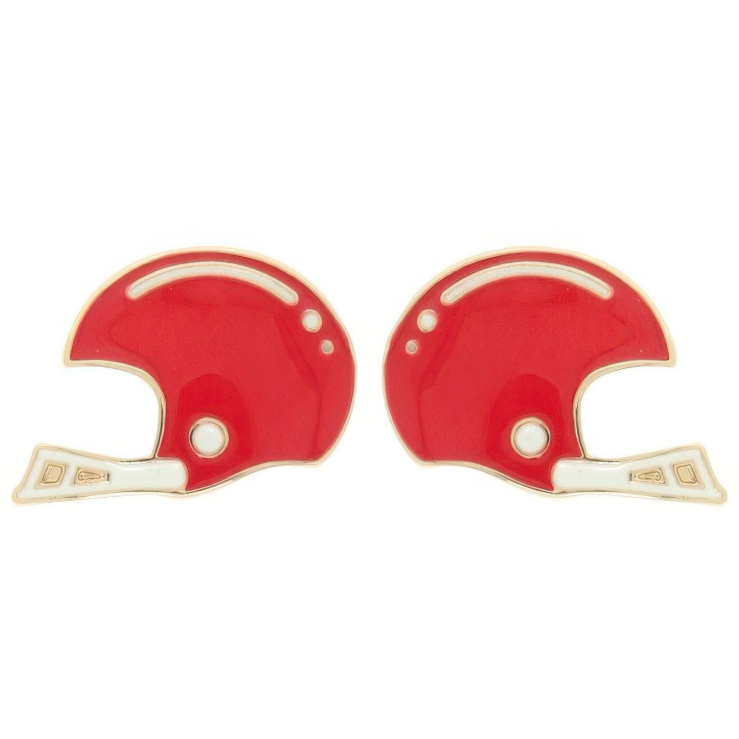 Gameday Football Helmet Stud Earrings