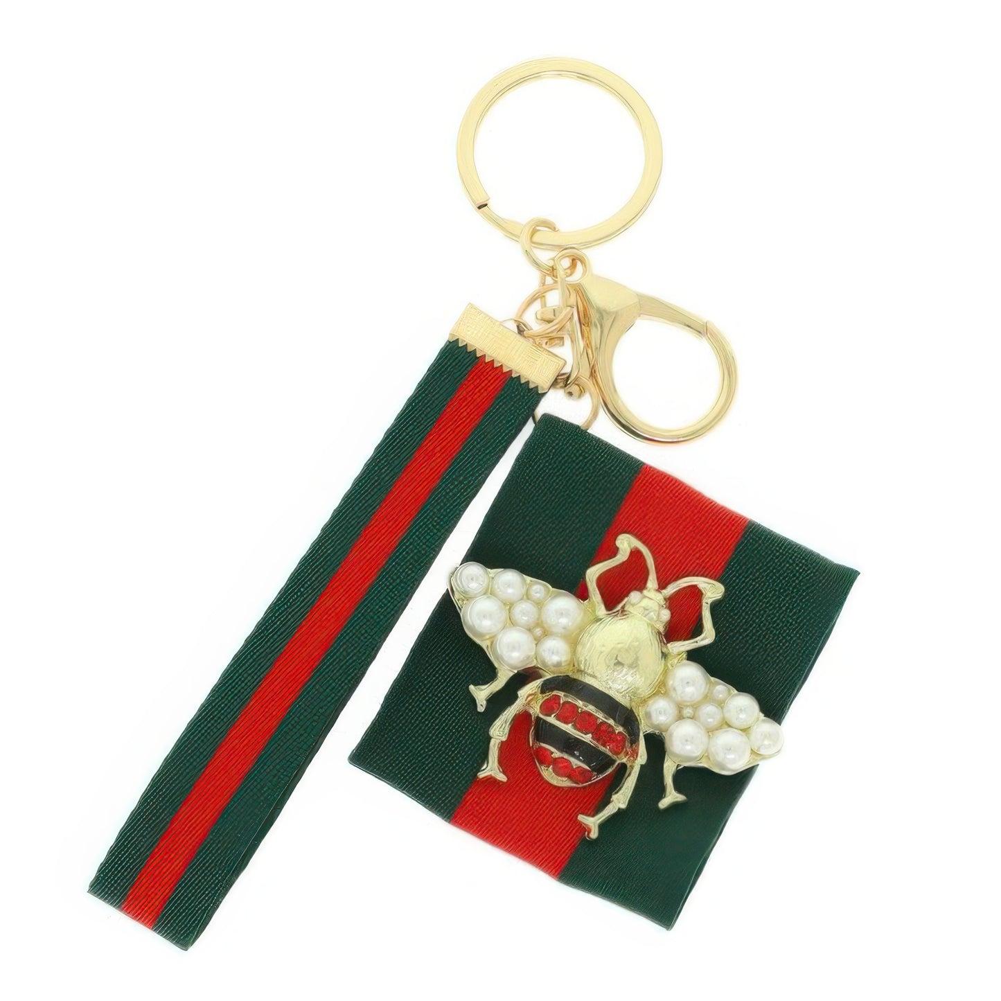 Fashionista Queen Bee Wristlet Keychain