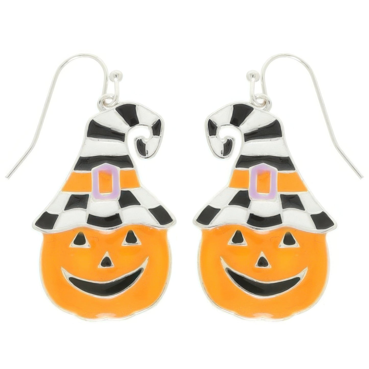 Halloween Jack-o-lantern Pumpkin Earrings