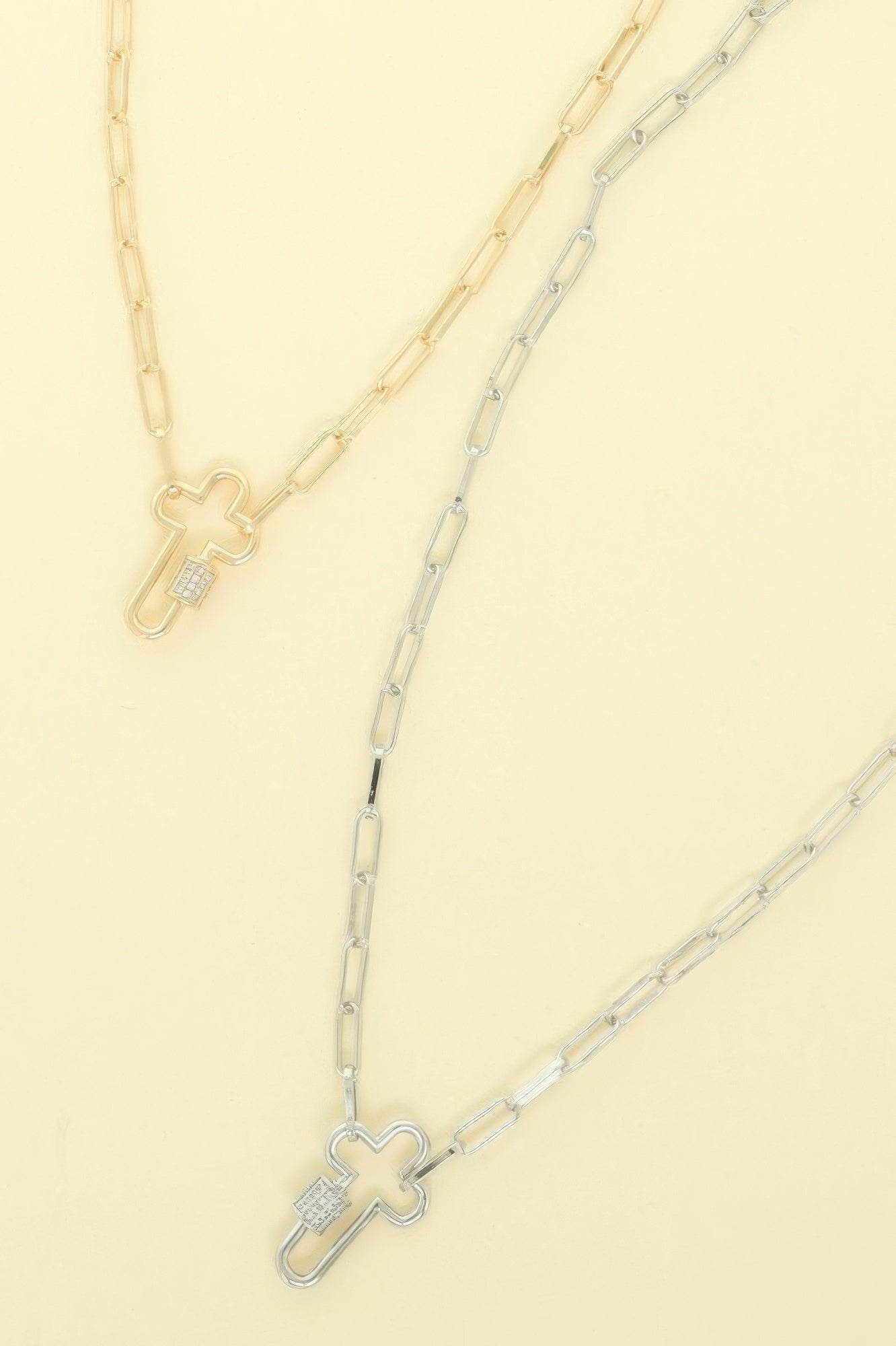 Gold Plated Cross Cutout Pendant Necklace
