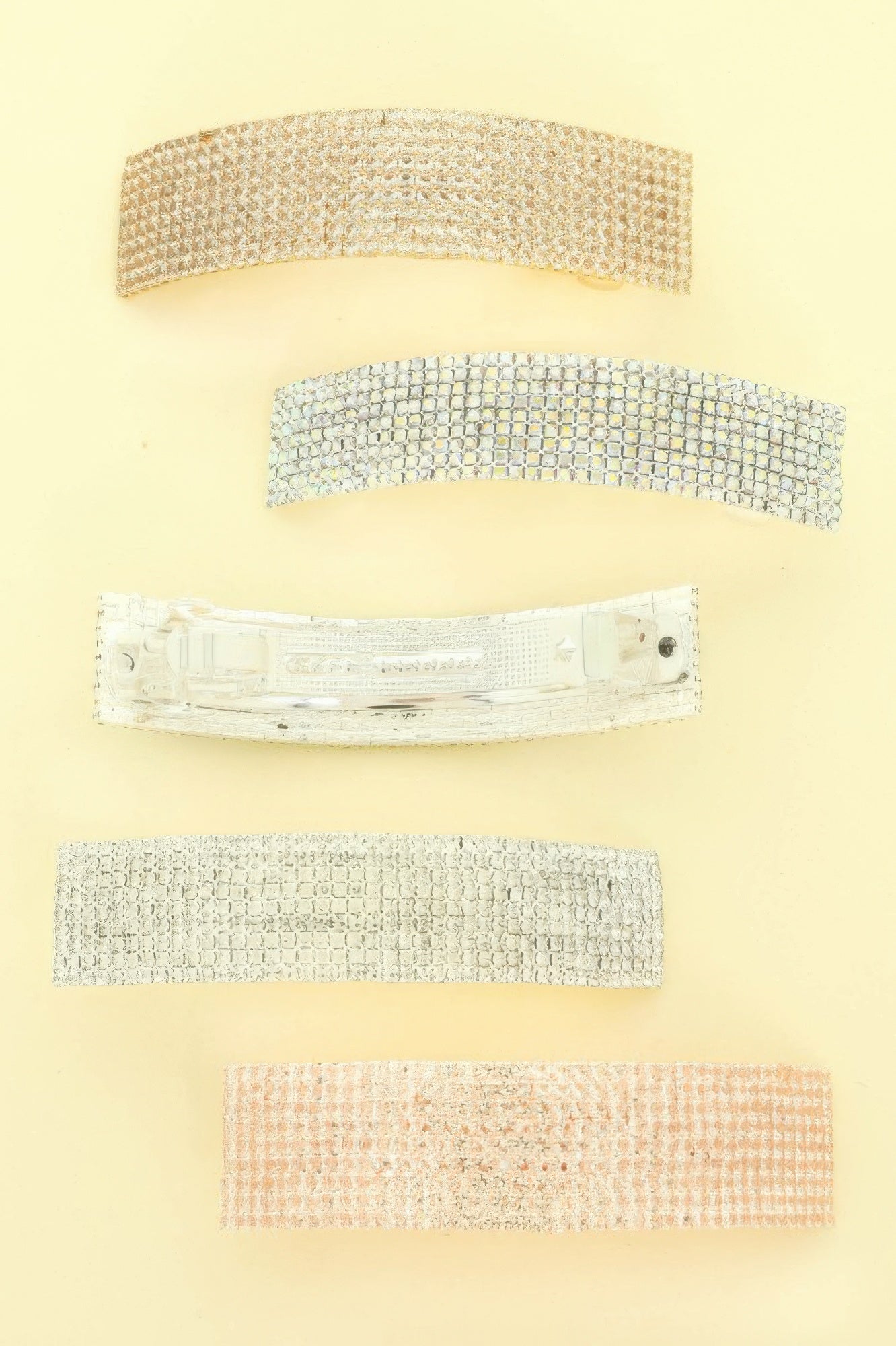 Rhinestone Embellished Hair Barrette Clip
