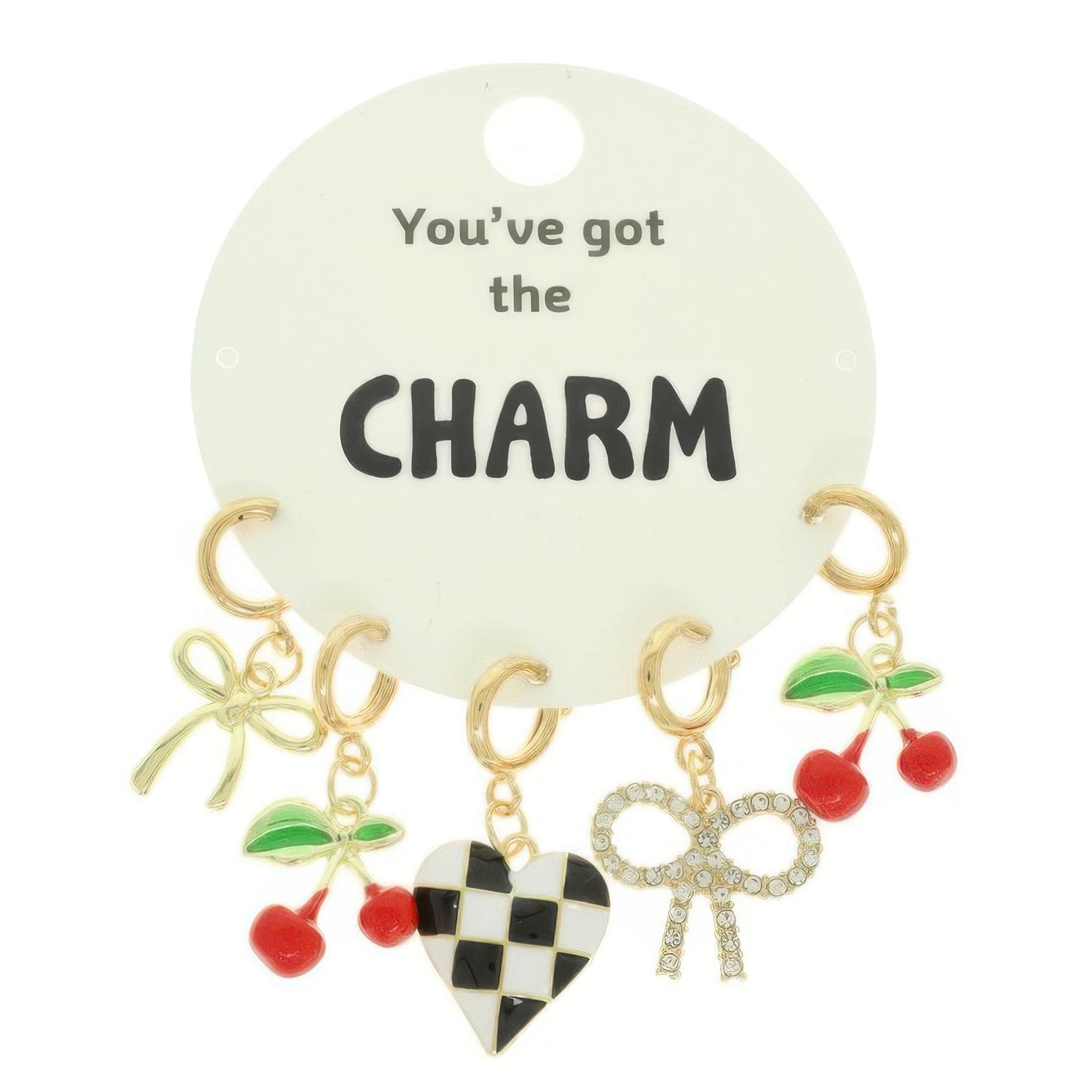 Happy Theme Assorted Charm Set