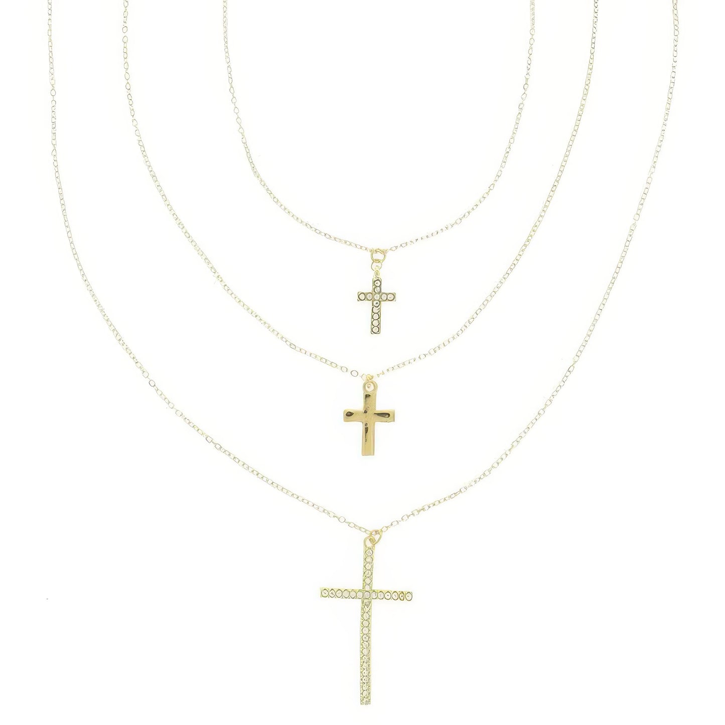 Faith Theme Multi-strand Necklace