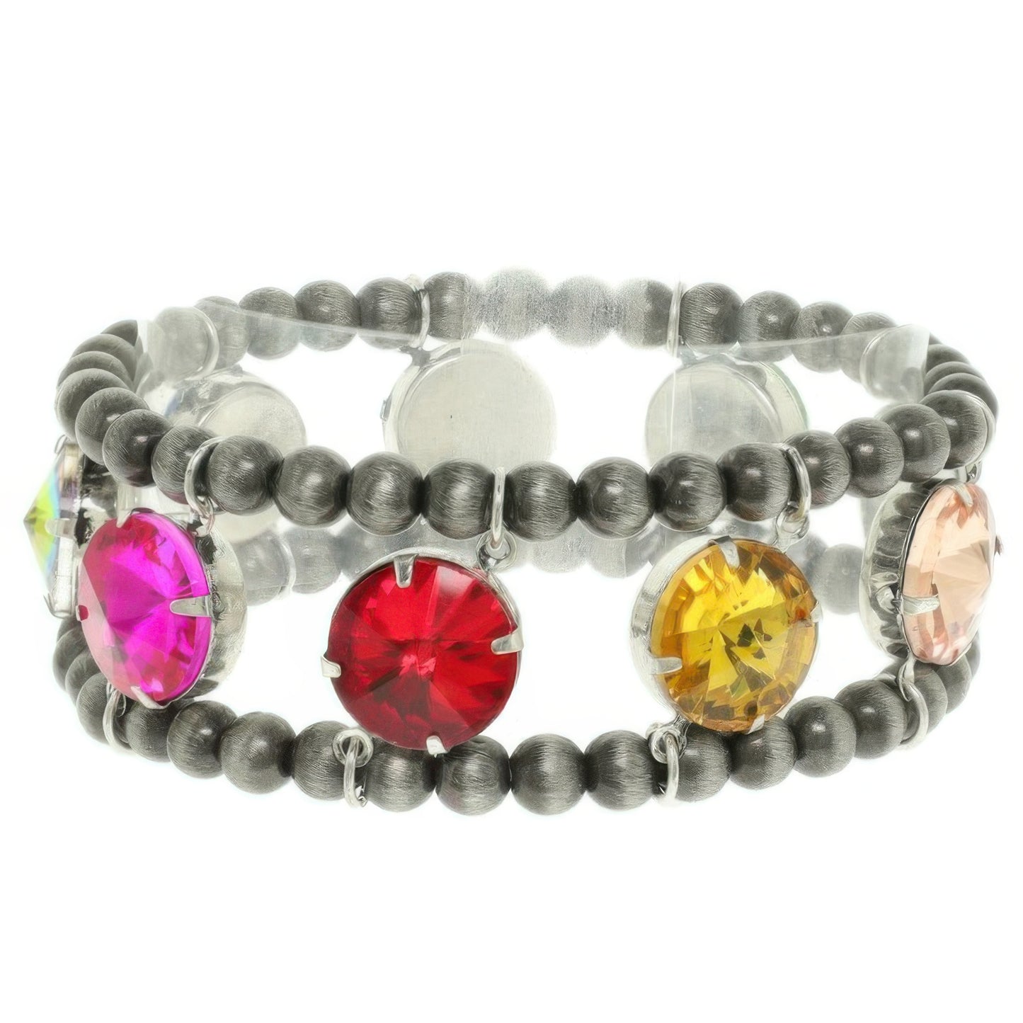 Western Crystal Navajo Stretch Bracelet