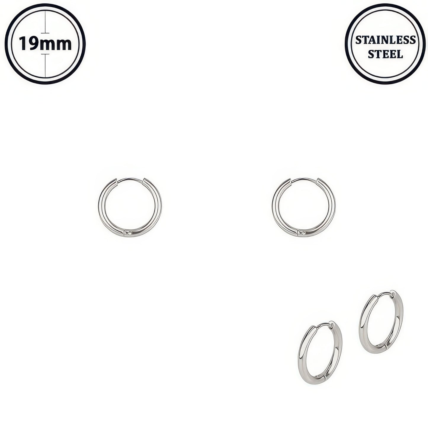 Huggie Hoop Earrings