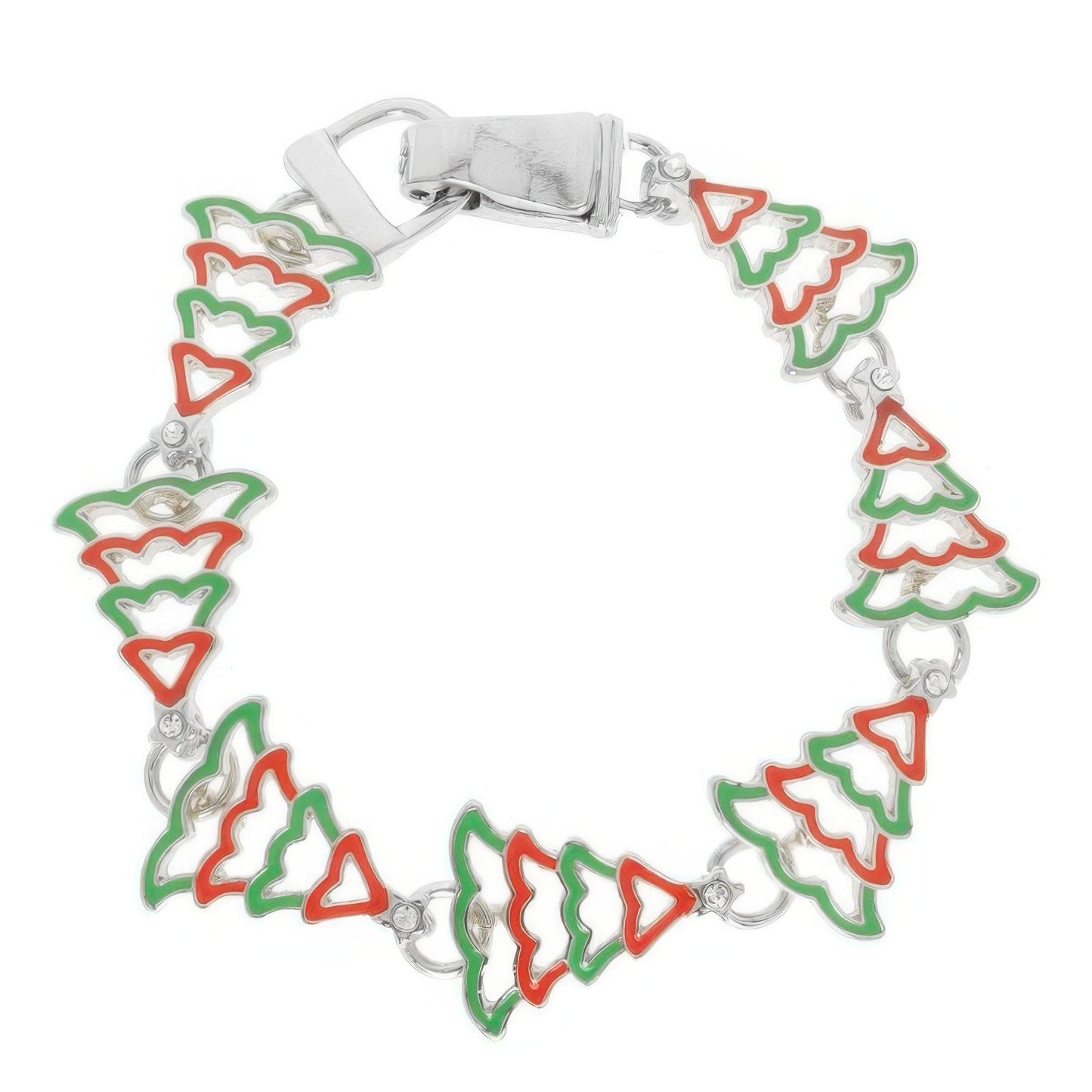 Holiday Christmas Tree Magnetic Bracelet