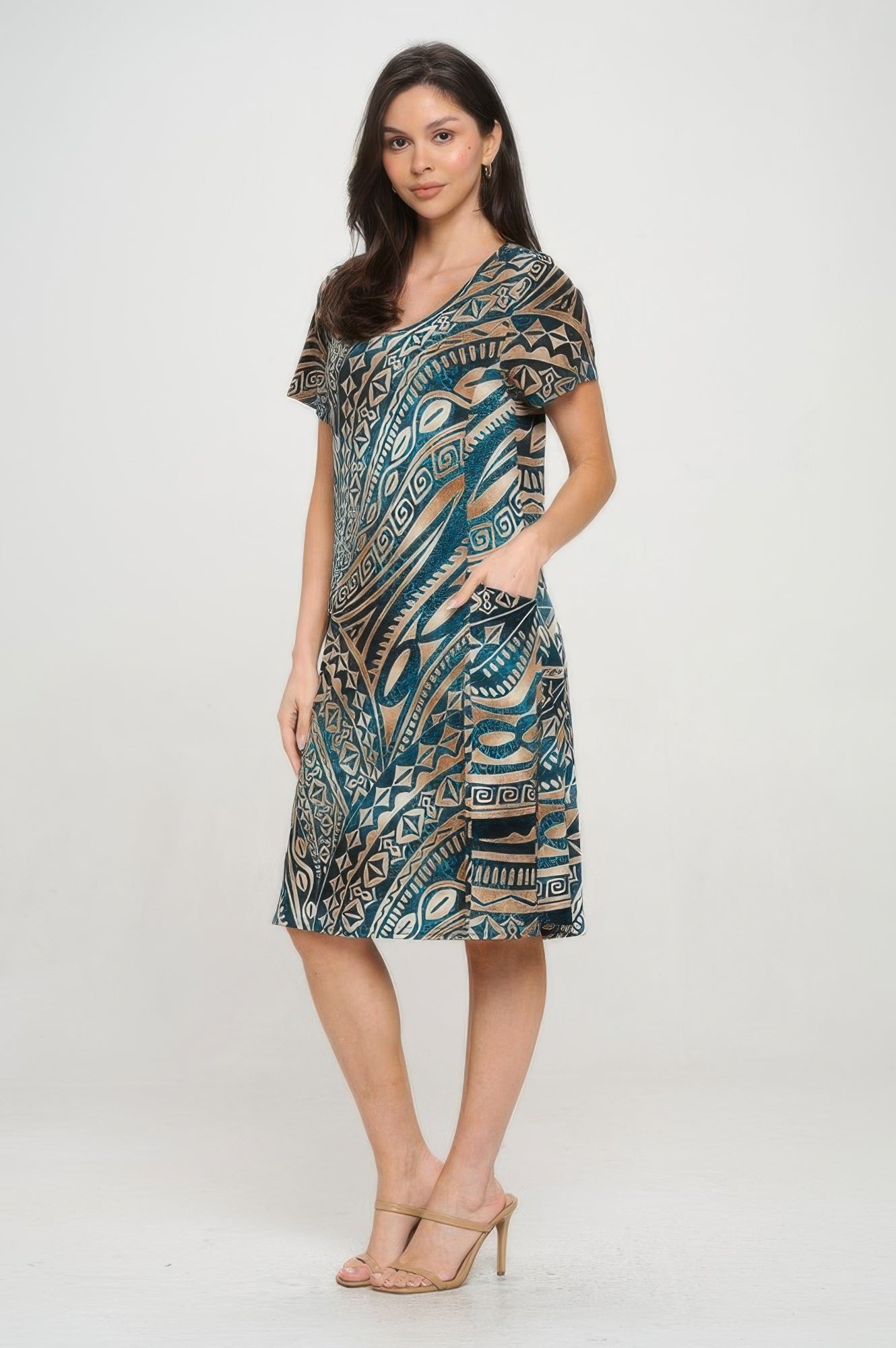 Hit Princess Line W/pocket Dress