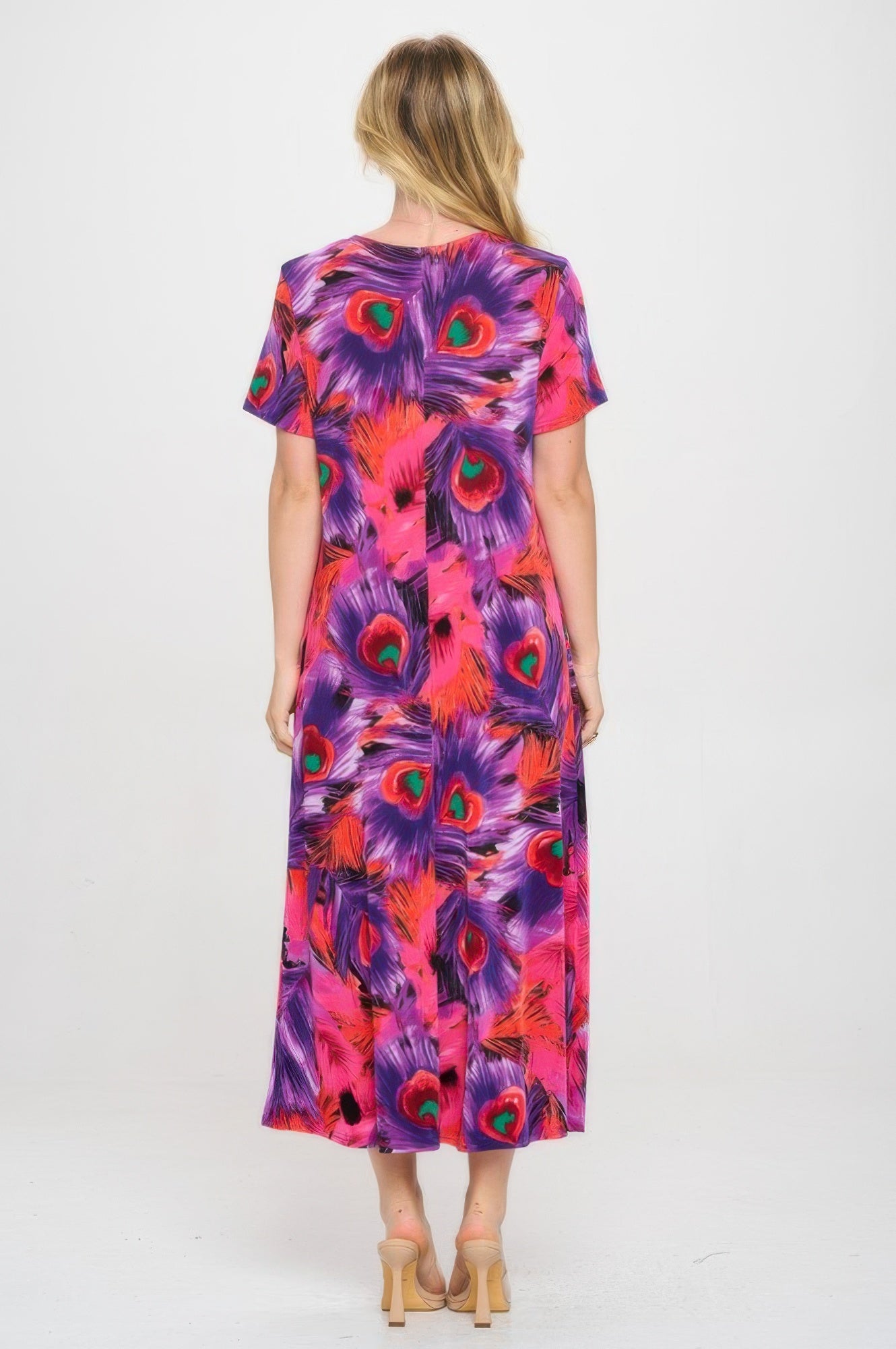 Print Bns Long Dress
