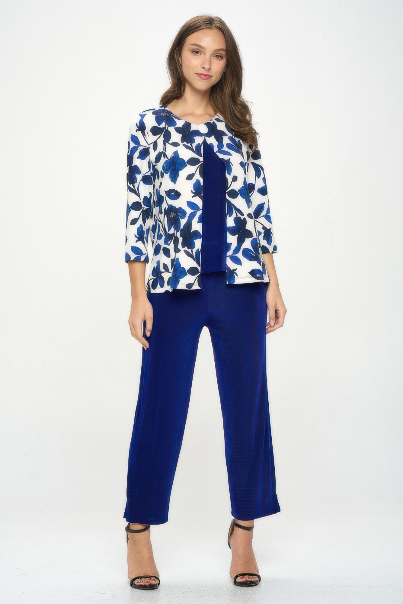Damboru Print Button Jacket