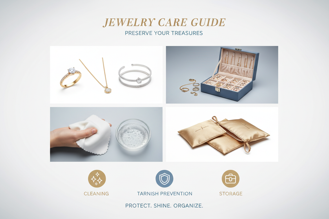 Jewelry Care 101: Keep Your Treasures Sparkling in 2025