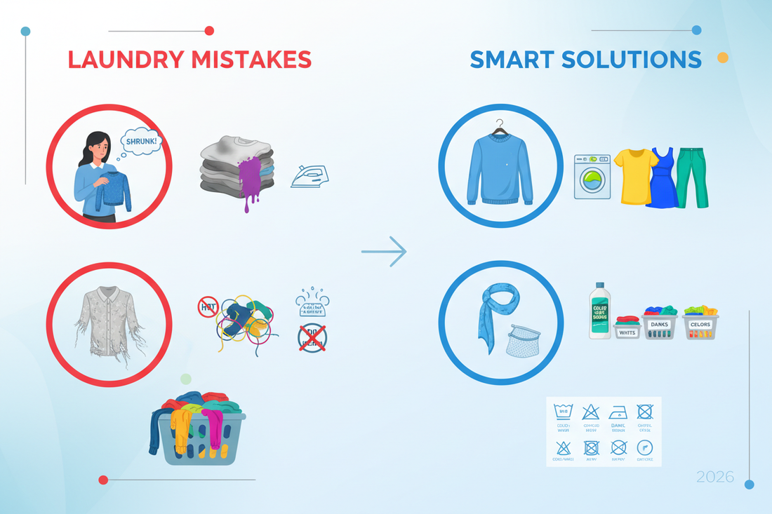 Laundry Mistakes That Ruin Clothes (and Easy Fixes for 2026)