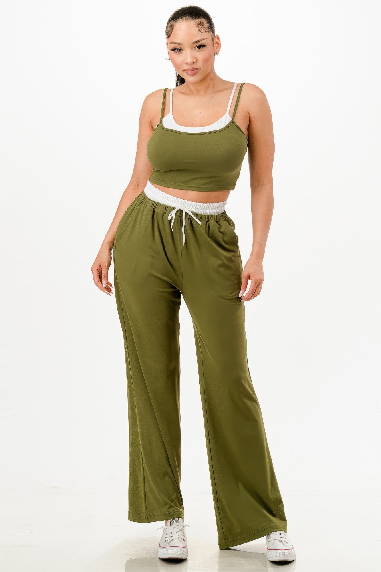 Tank Top And Sweatpant Set