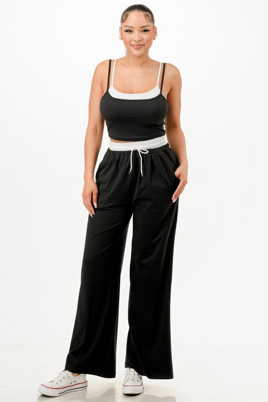 Tank Top And Sweatpant Set