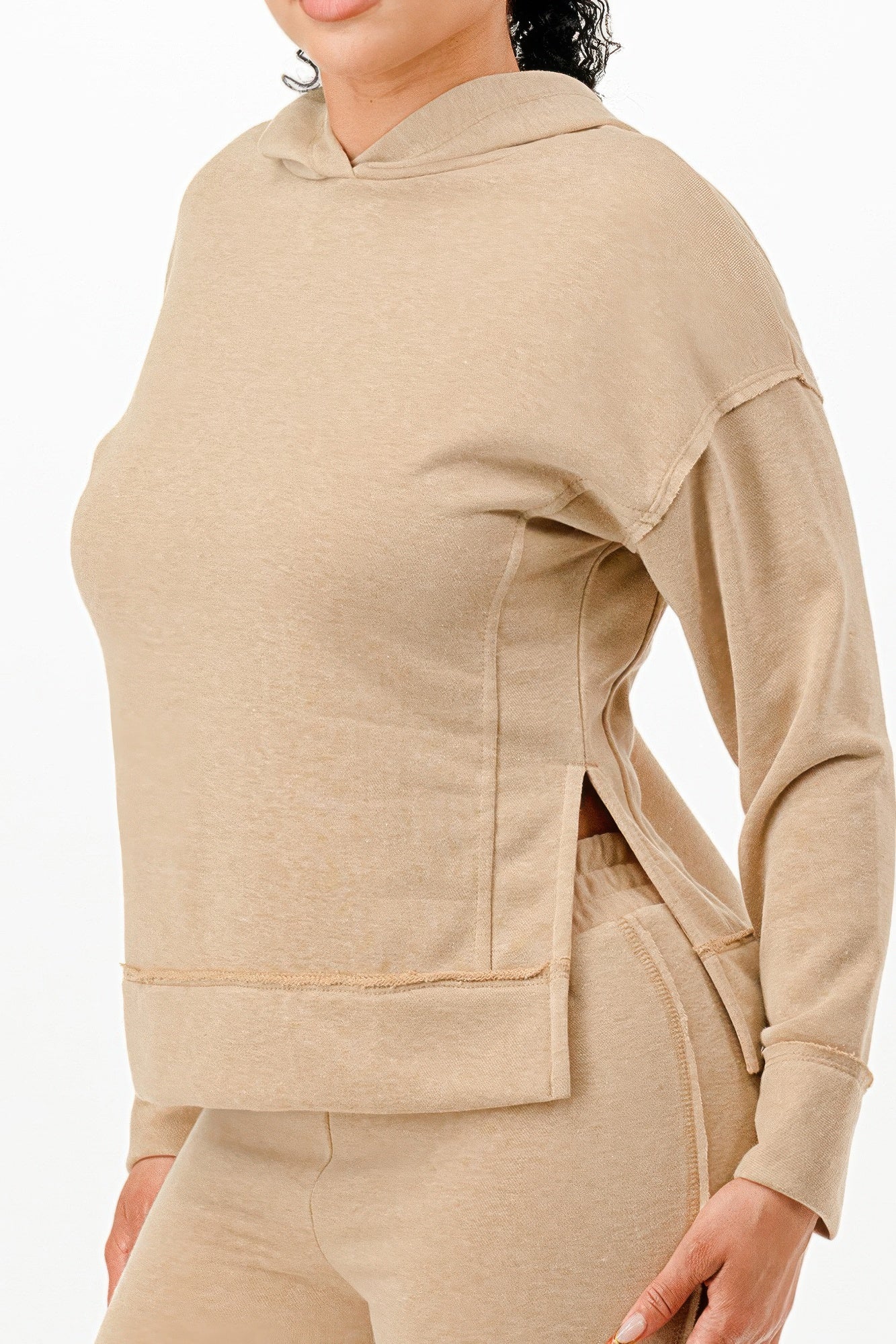 Washed Sweat Two-piece Set