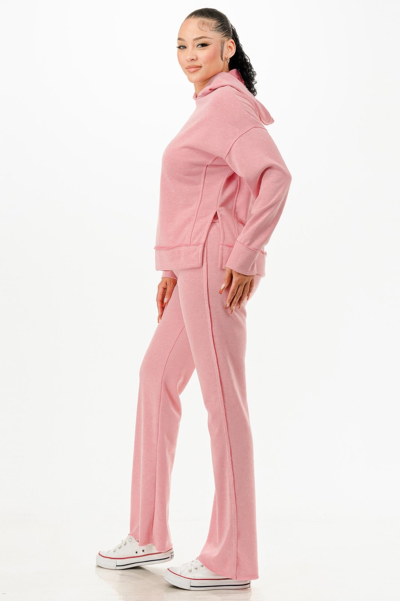 Washed Sweat Two-piece Set