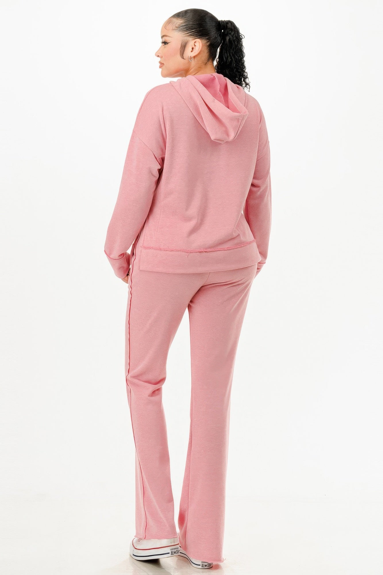 Washed Sweat Two-piece Set