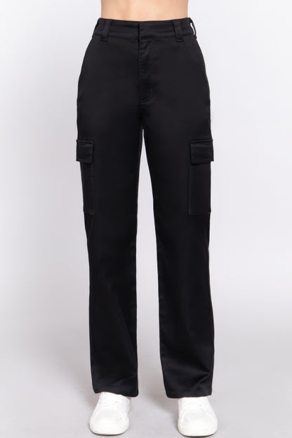Straight Fit Long Pants        