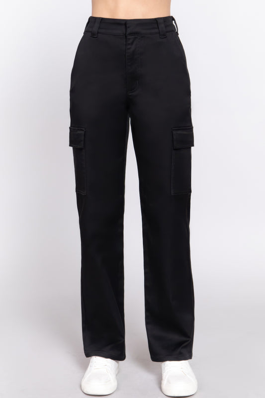 Straight Fit Long Pants        