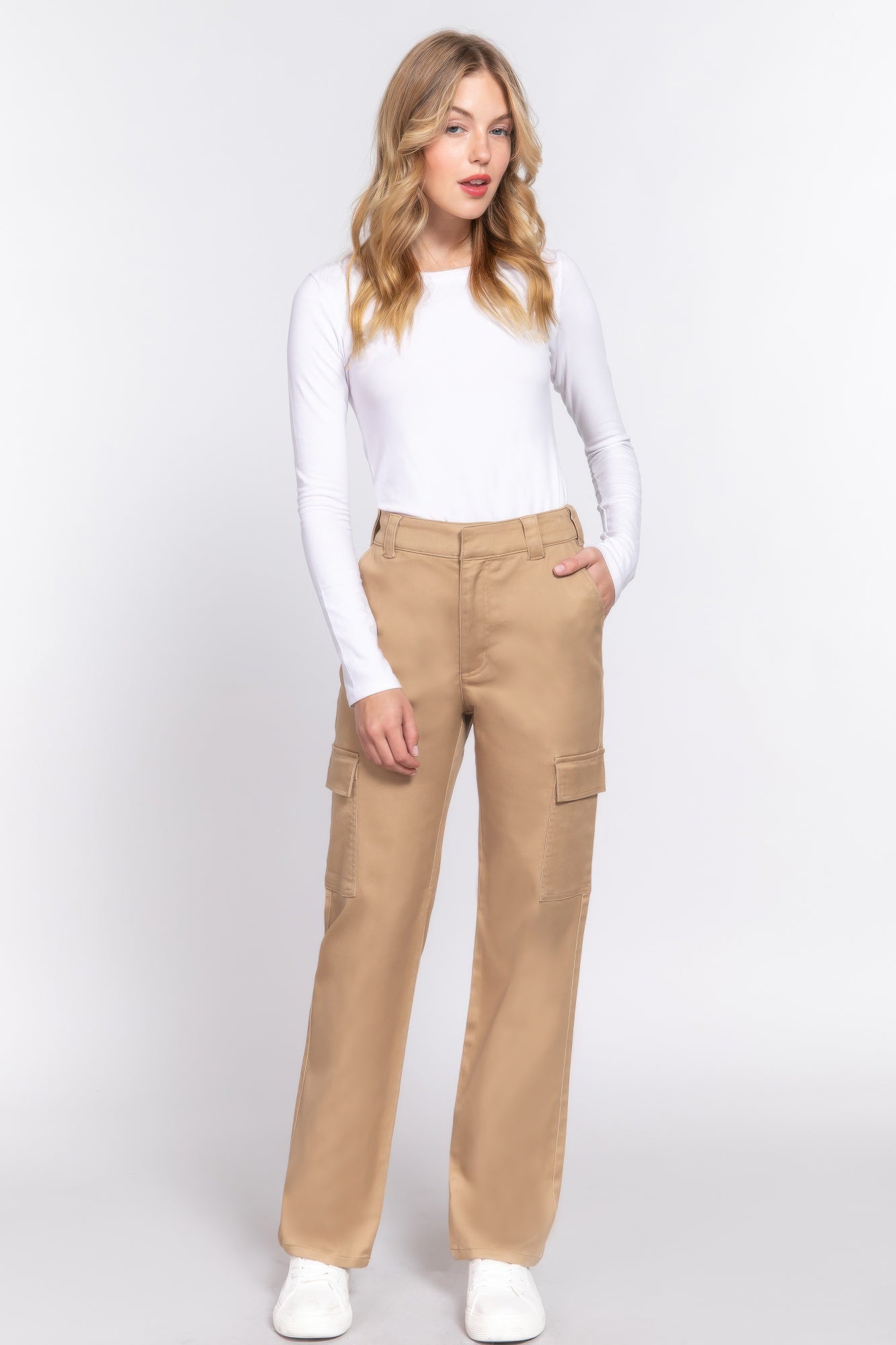 Straight Fit Long Pants        
