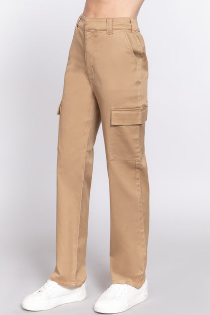Straight Fit Long Pants        