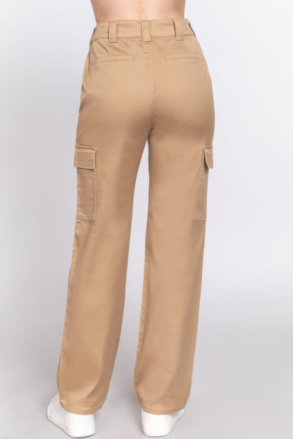 Straight Fit Long Pants        