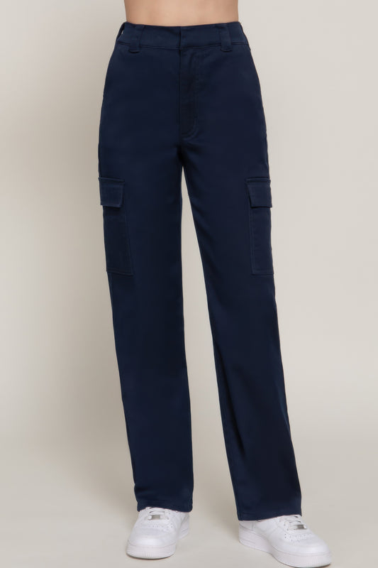Straight Fit Long Pants        