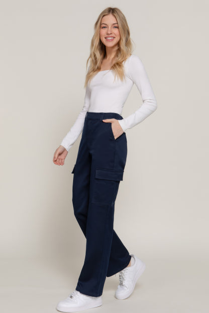 Straight Fit Long Pants        