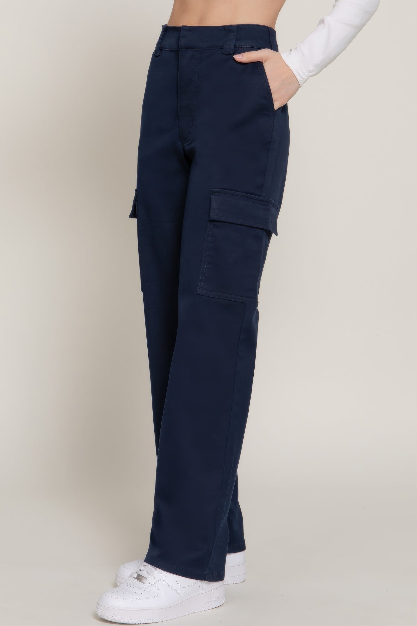 Straight Fit Long Pants        