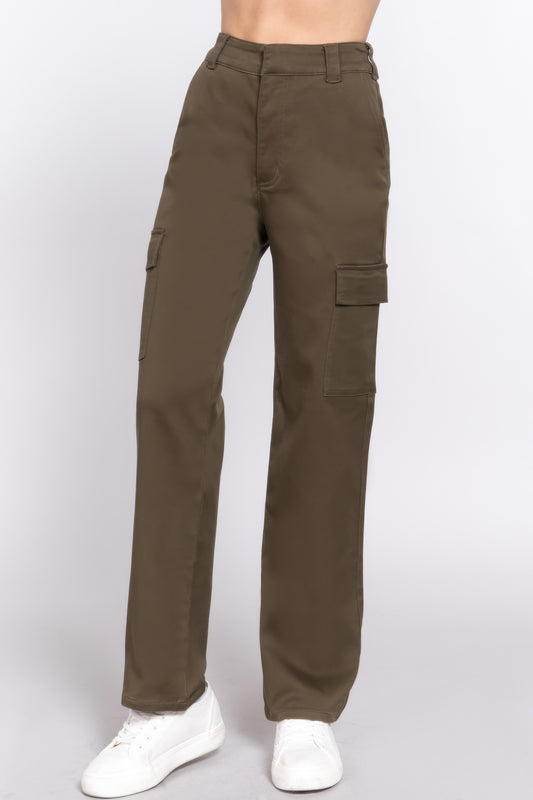Straight Fit Long Pants        