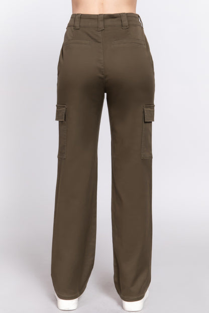 Straight Fit Long Pants        