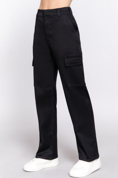 Straight Fit Long Pants        
