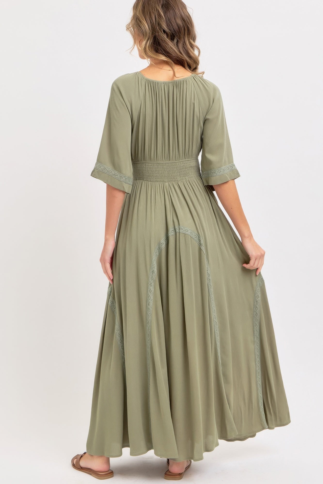 Romantic Flowy Maxi Dress