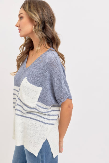 Casual Oversized Knit Top