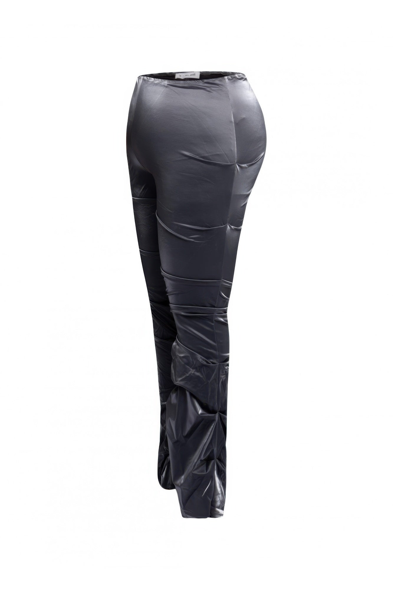 Velvet Pu Ruched Pants