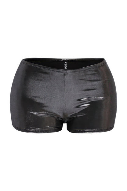 Shimmer High Waisted Shorts
