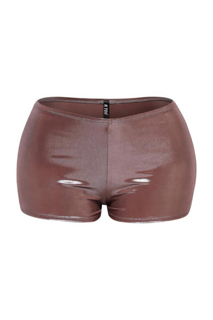 Shimmer High Waisted Shorts