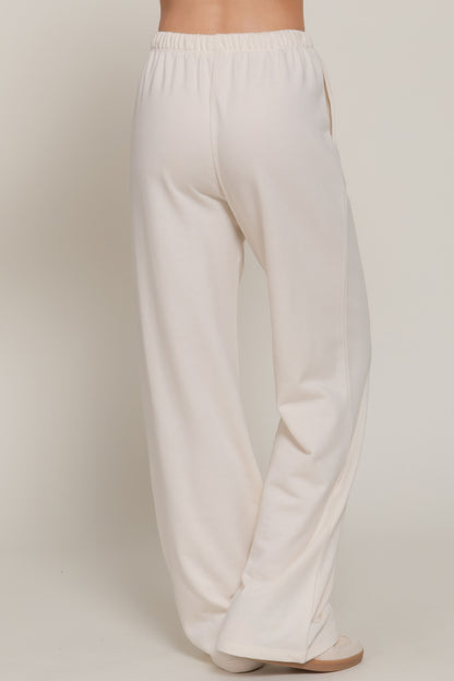 Waistband Print Detail Sweatpants    