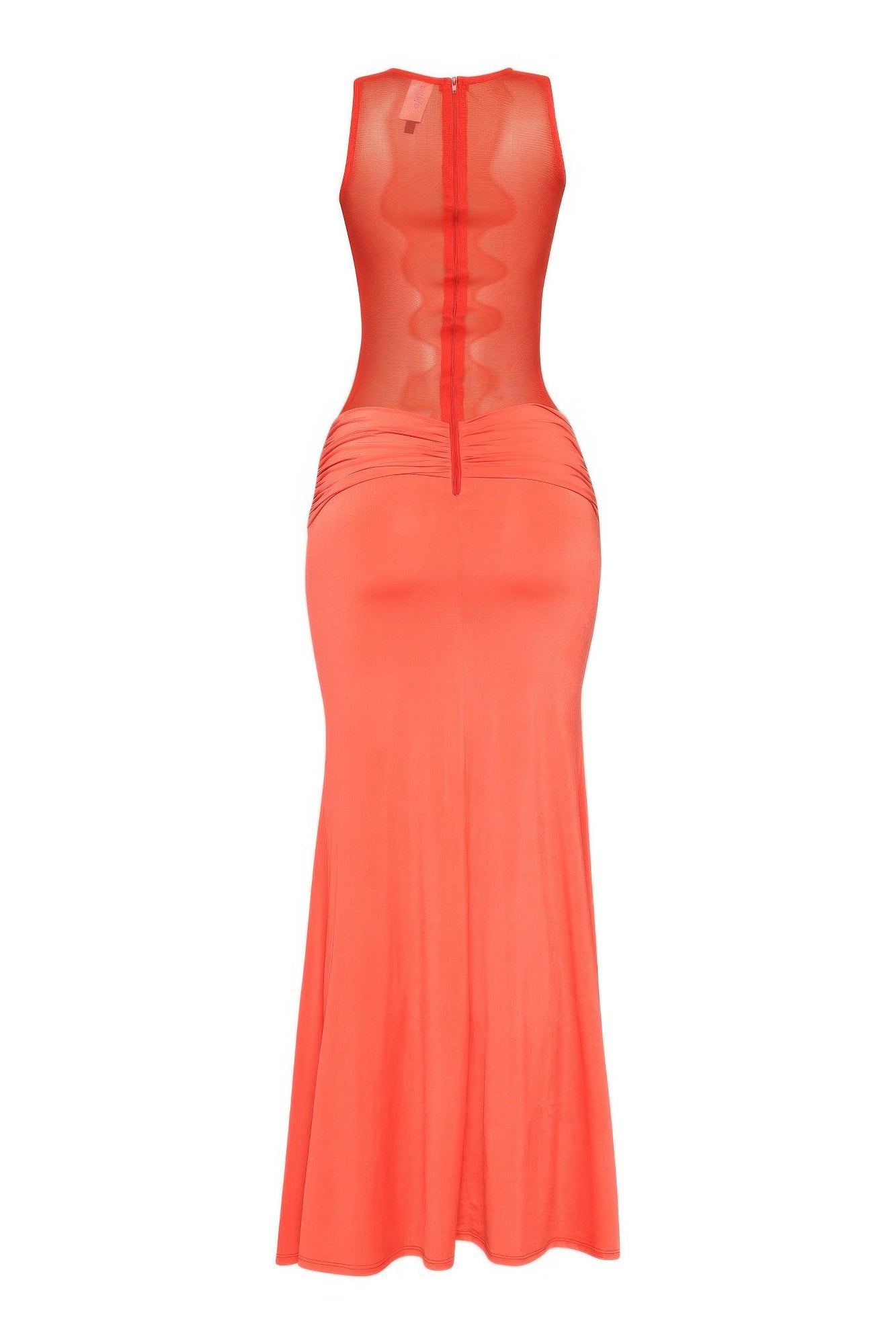Mesh Contrast Rube Maxi Dress         