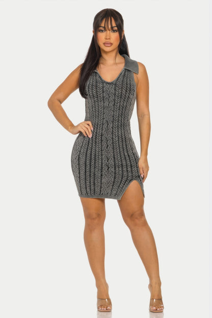 Mineral Wash Dress            
