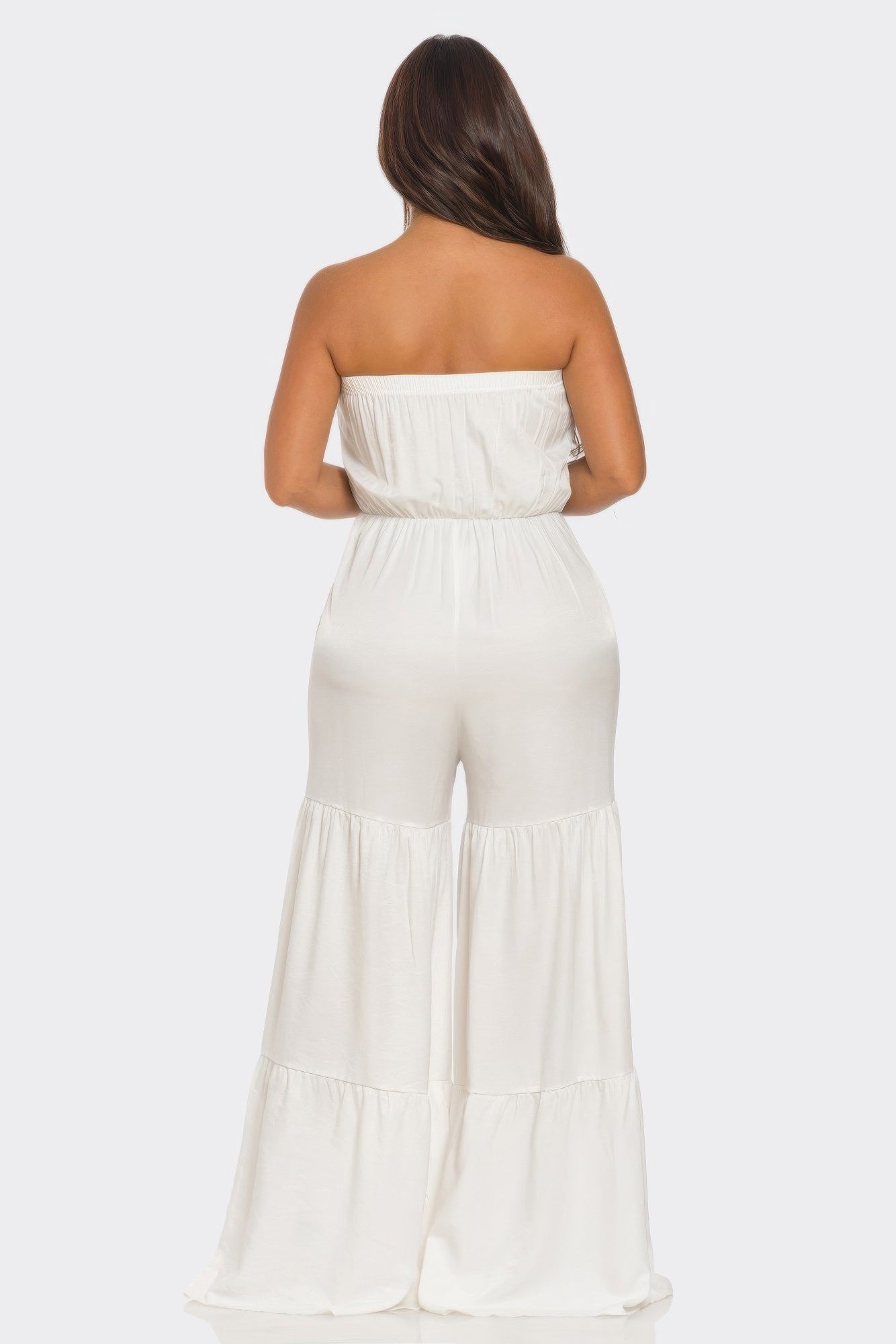 Jumpsuit Ruffle Hem         